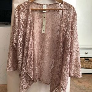 Lace cardigan